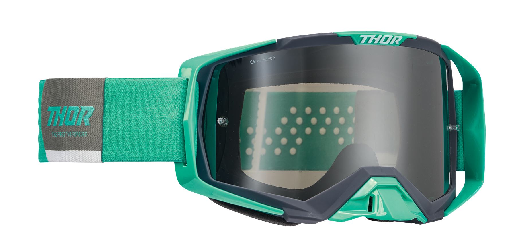 Thor 2025 Goggles Activate Teal Charcoal